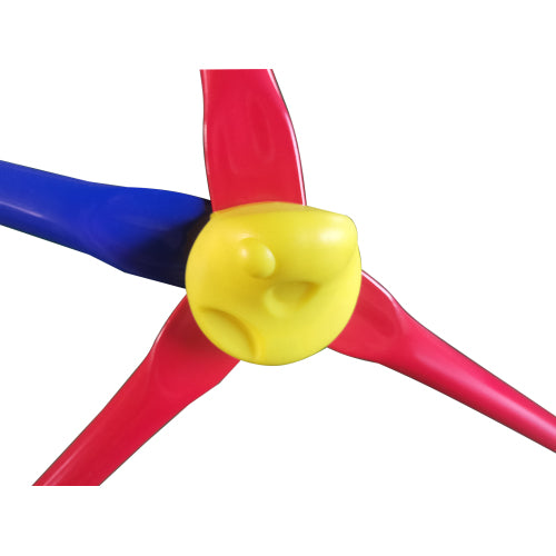 XCF007 6ft Dome climber with 1.2m slide for age 3+ climber with Climbing Stones