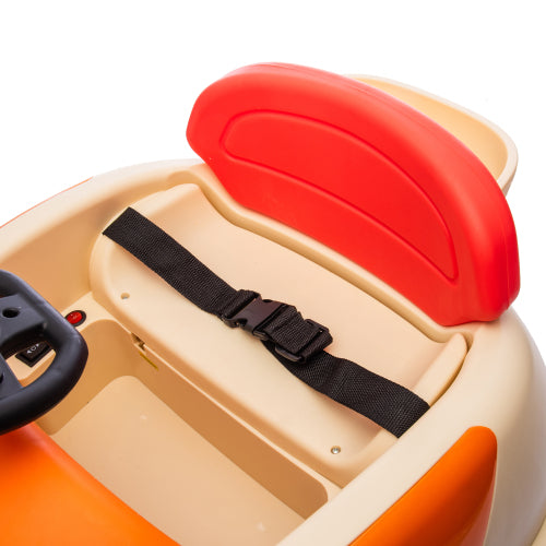 12V Kids Ride On Electric Bumper Car W/Parents Control,Cute&Realistic Hamburger Design,360 Degree Rotation,Storing Space,Bluetooth,Music,USB,Silent wheel,LED Lights,Power Display,Anti-rollover For 2-5